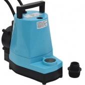 5-ASP-LL Automatic Low-Level Submersible Utility/Sump Pump w/ Piggyback Diaphragm Switch and 18' cord, 1/6 HP, 115V Little Giant
